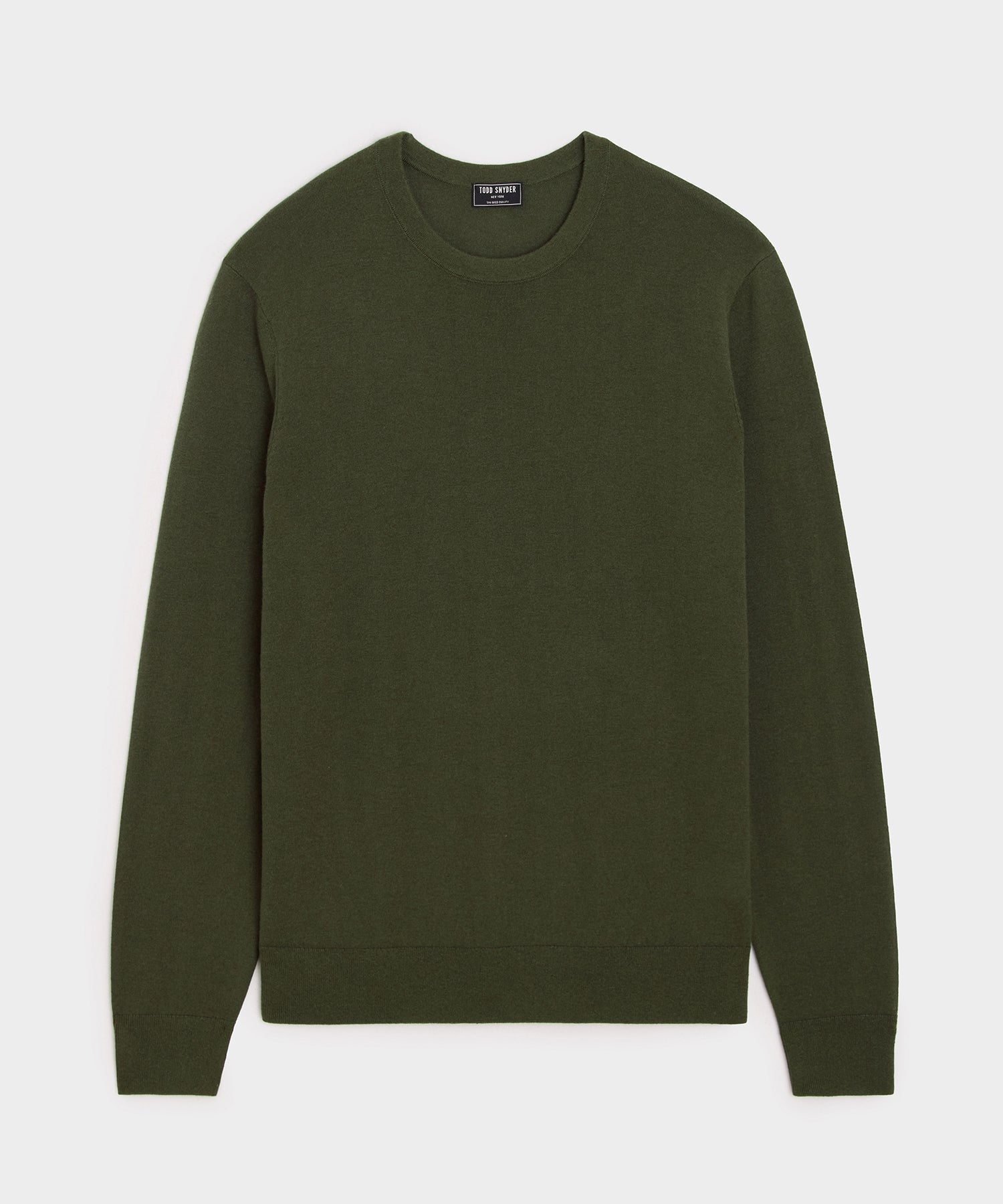 Silk-Cashmere Crewneck Sweater