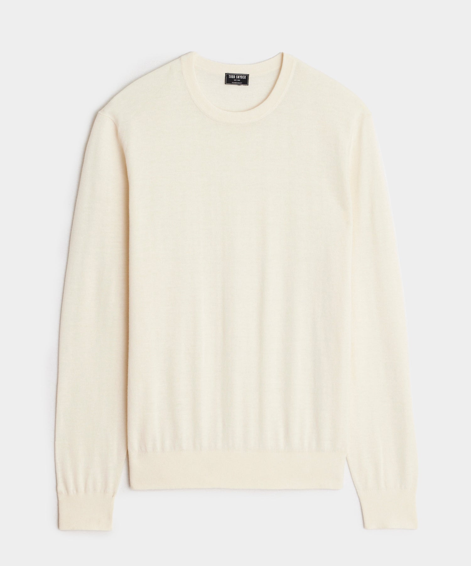 Silk-Cashmere Crewneck Sweater