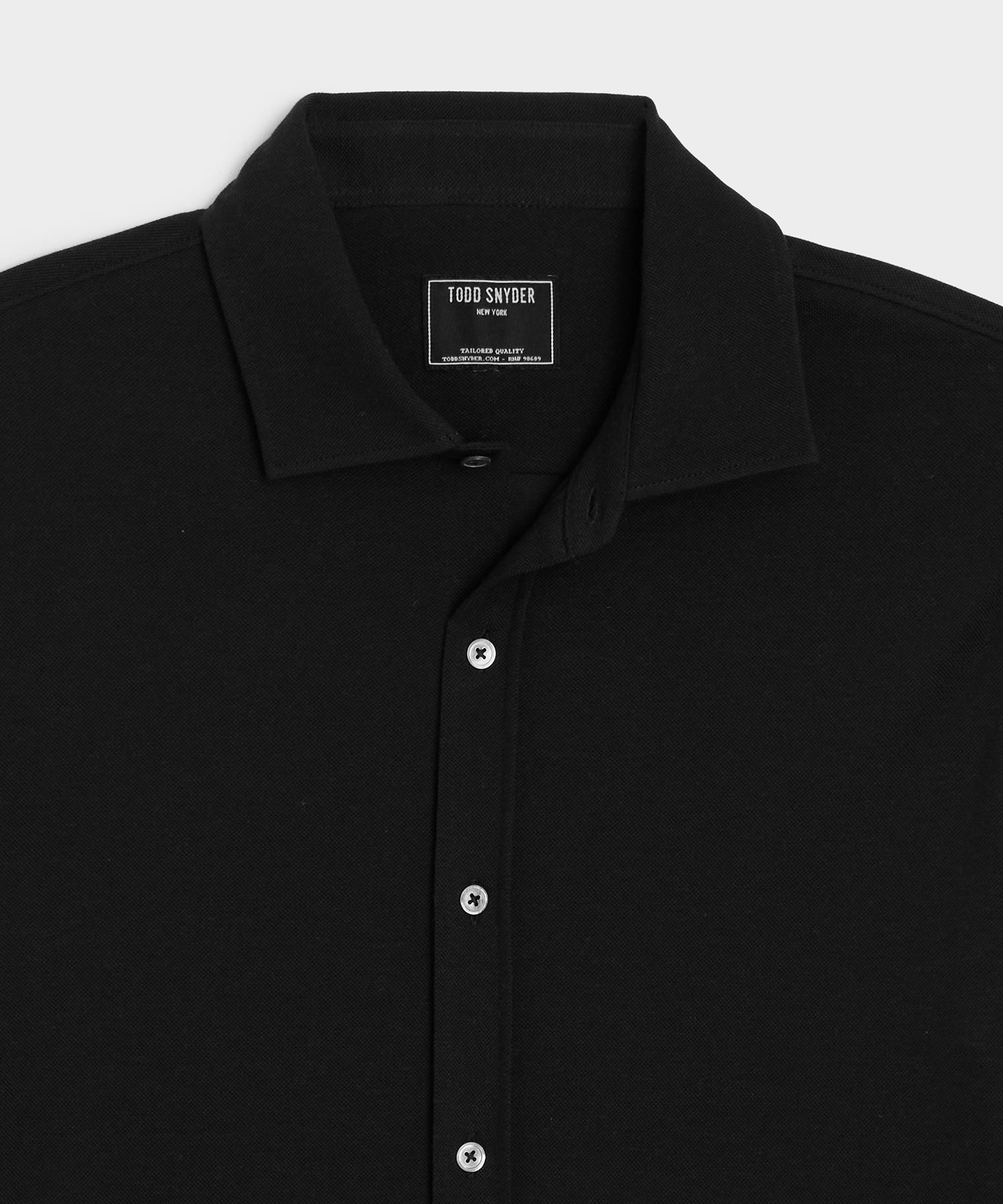 Cotton-Cashmere Pique Shirt