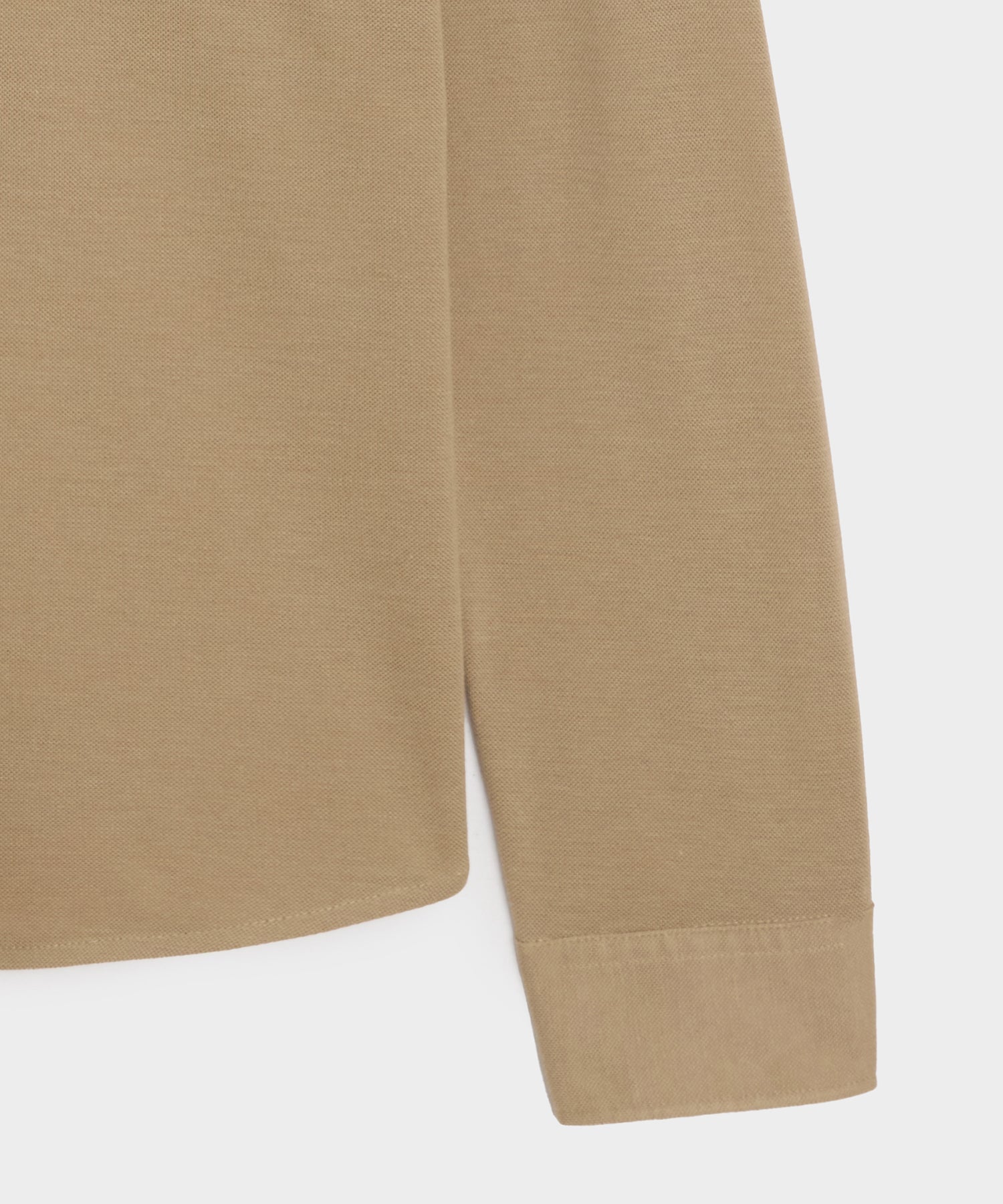 Cotton-Cashmere Pique Shirt