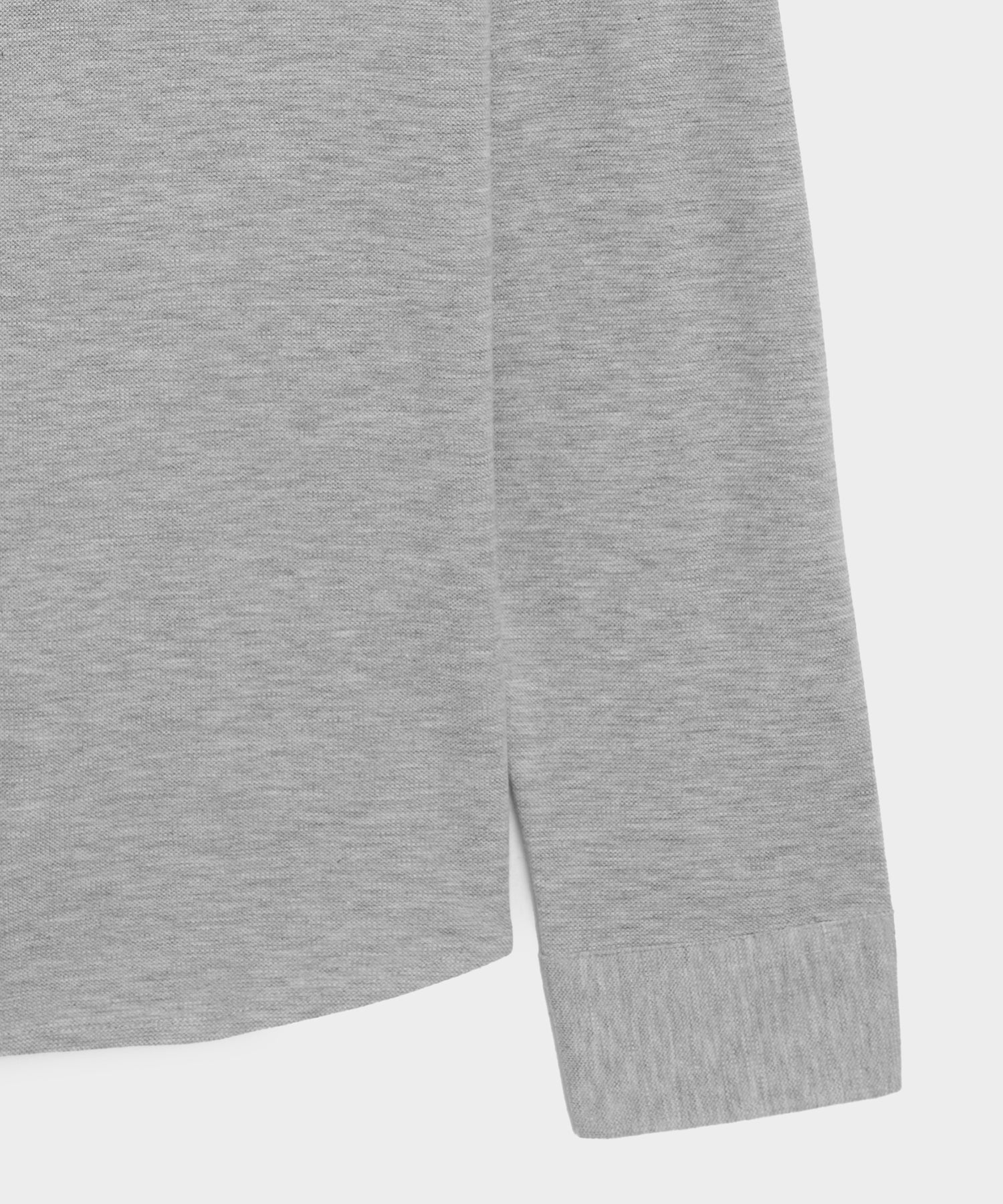 Cotton-Cashmere Pique Shirt