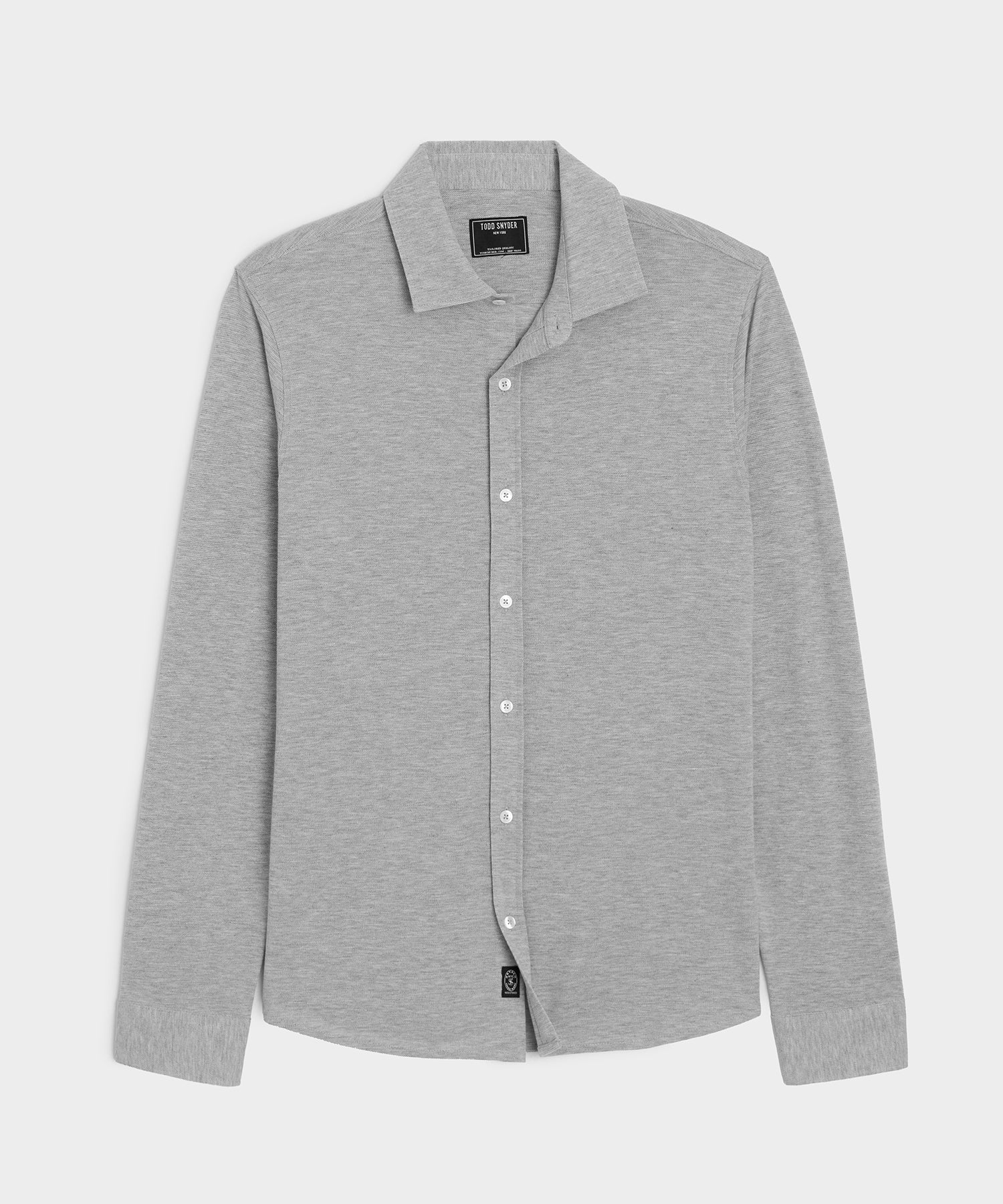 Cotton-Cashmere Pique Shirt