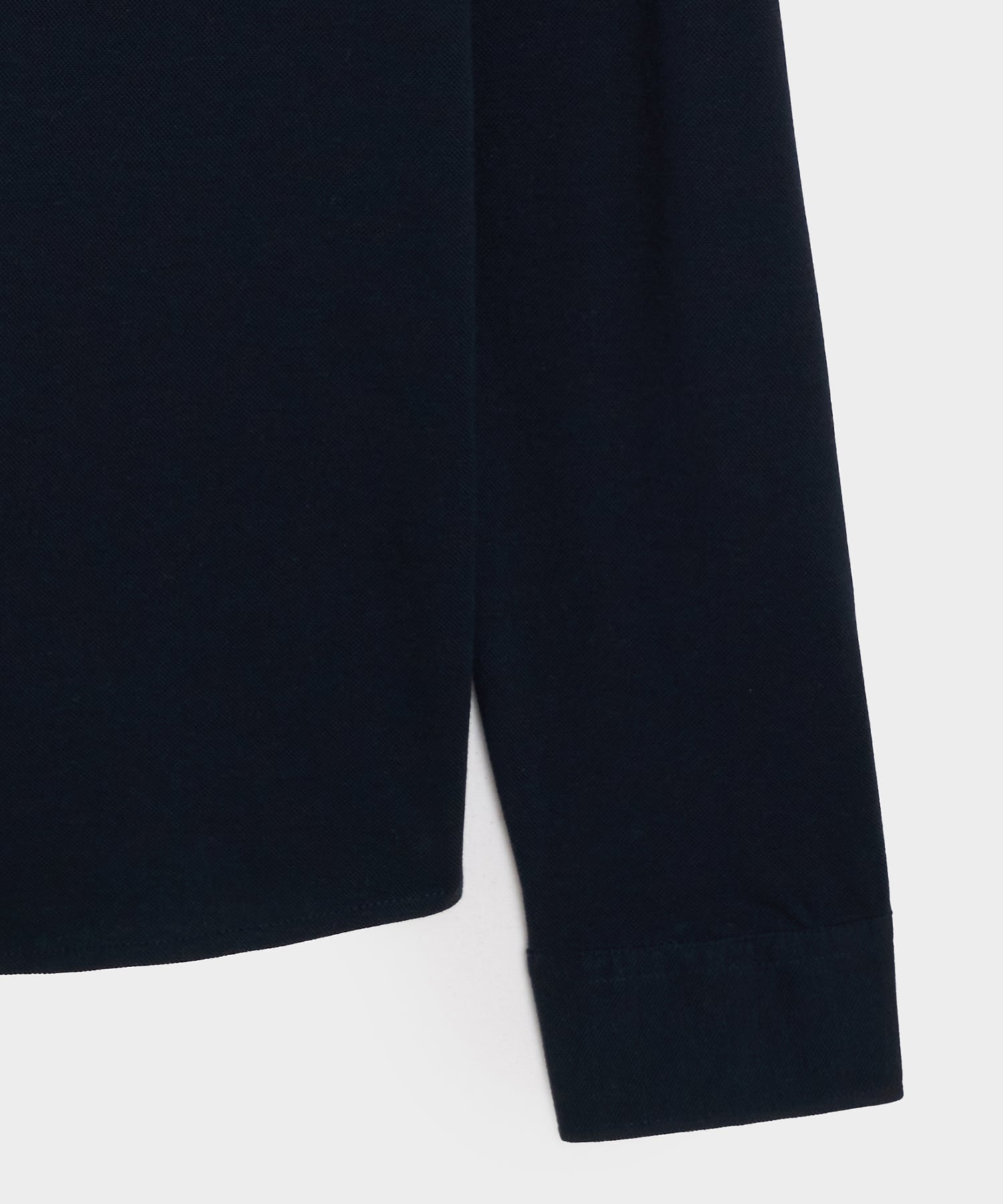 Cotton-Cashmere Pique Shirt