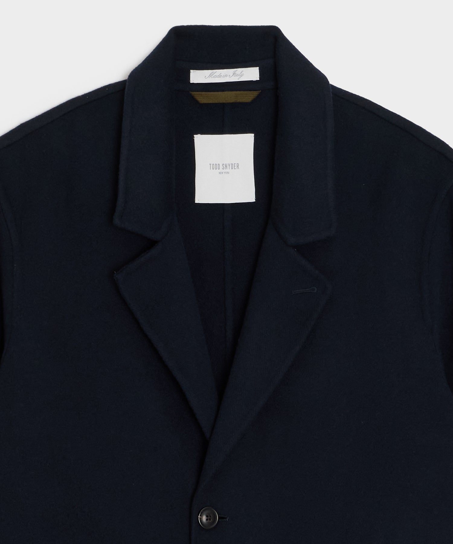 Italian Cashmere Topcoat