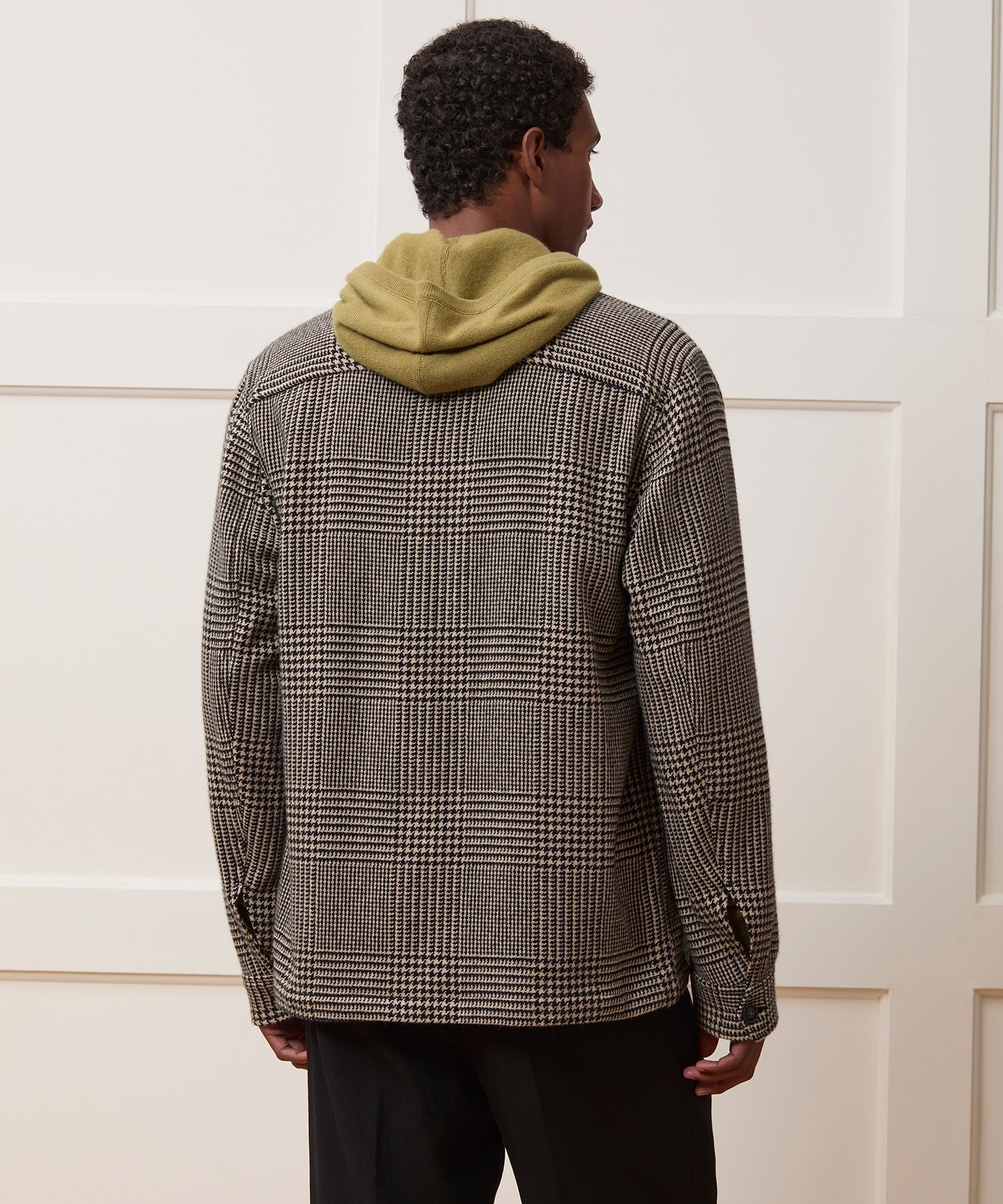 Italian Cashmere-Wool Shirt Jacket
