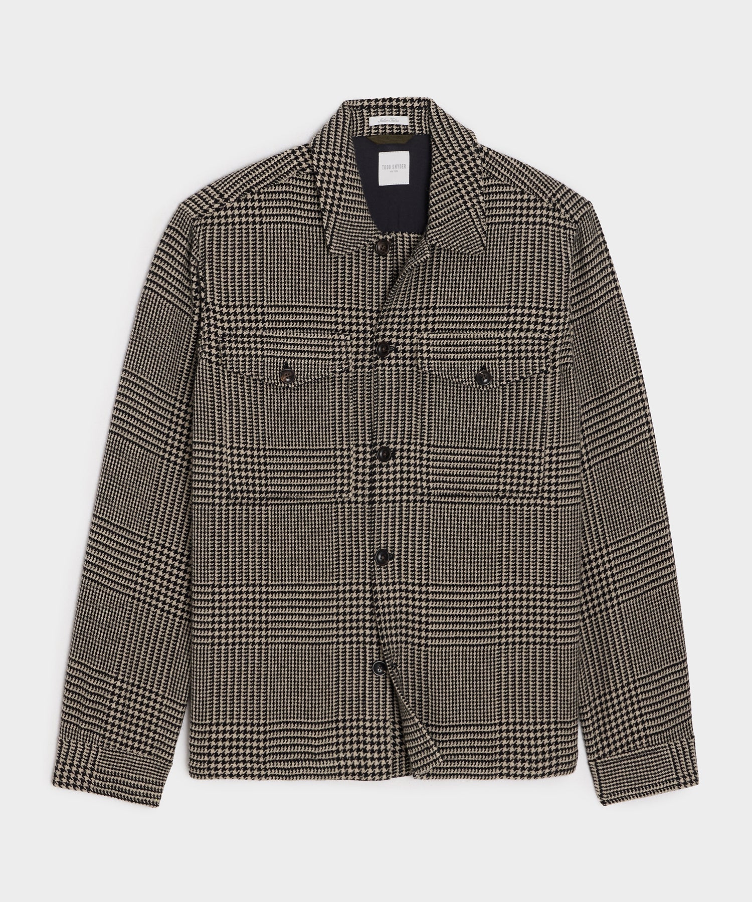 Italian Cashmere-Wool Shirt Jacket