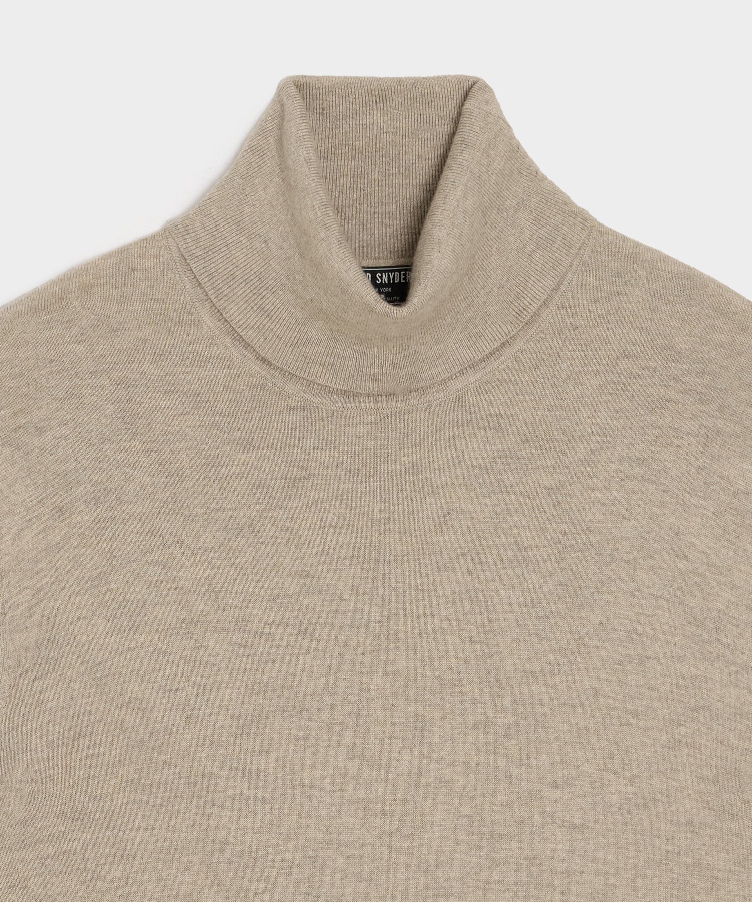 Silk-Cashmere Turtleneck Sweater