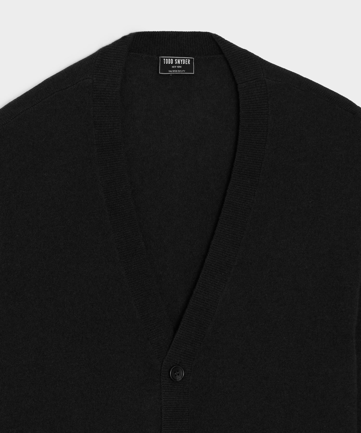 Cropped Cashmere Cardigan