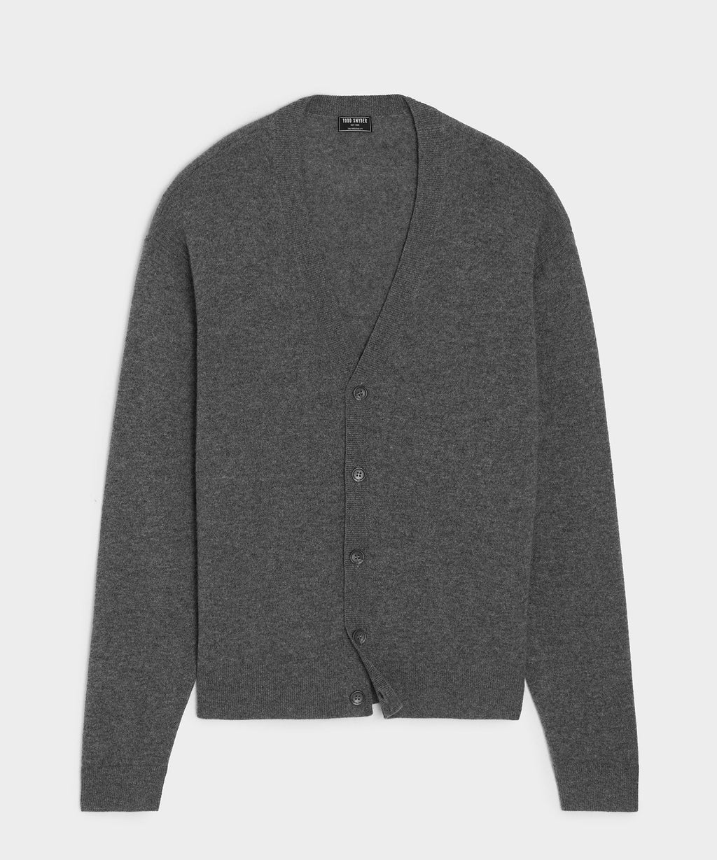 Cropped Cashmere Cardigan