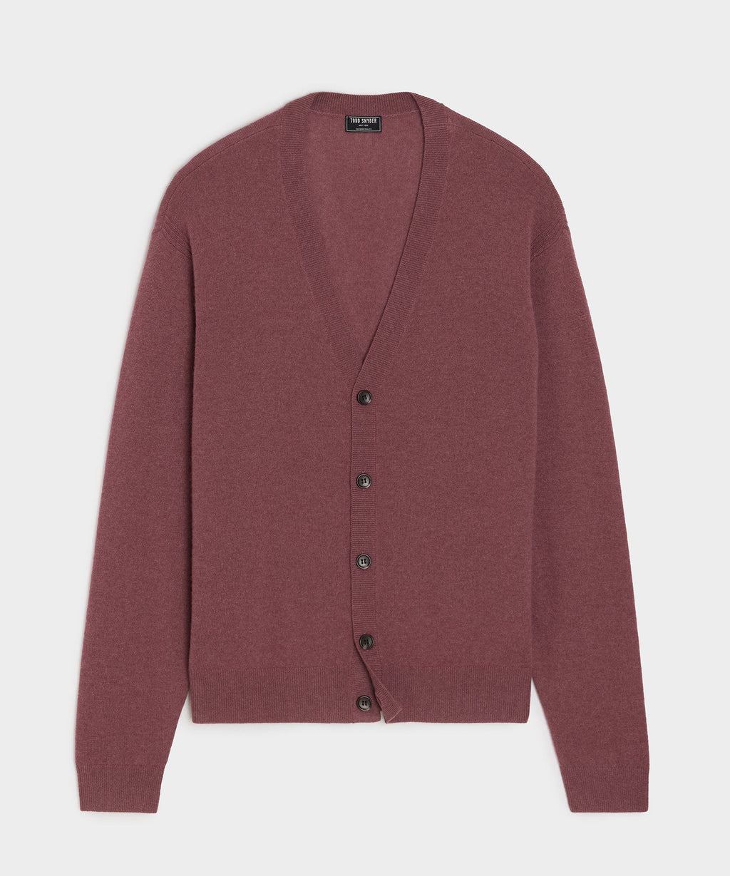 Cropped Cashmere Cardigan