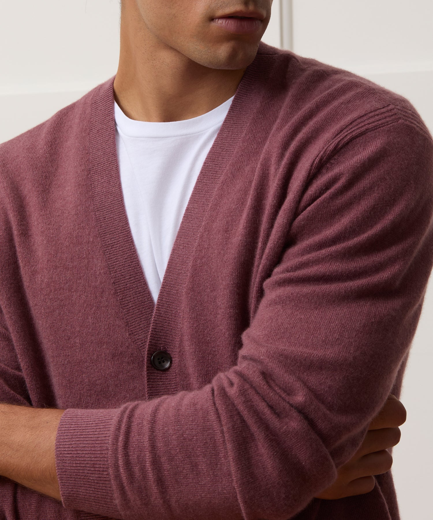 Cropped Cashmere Cardigan