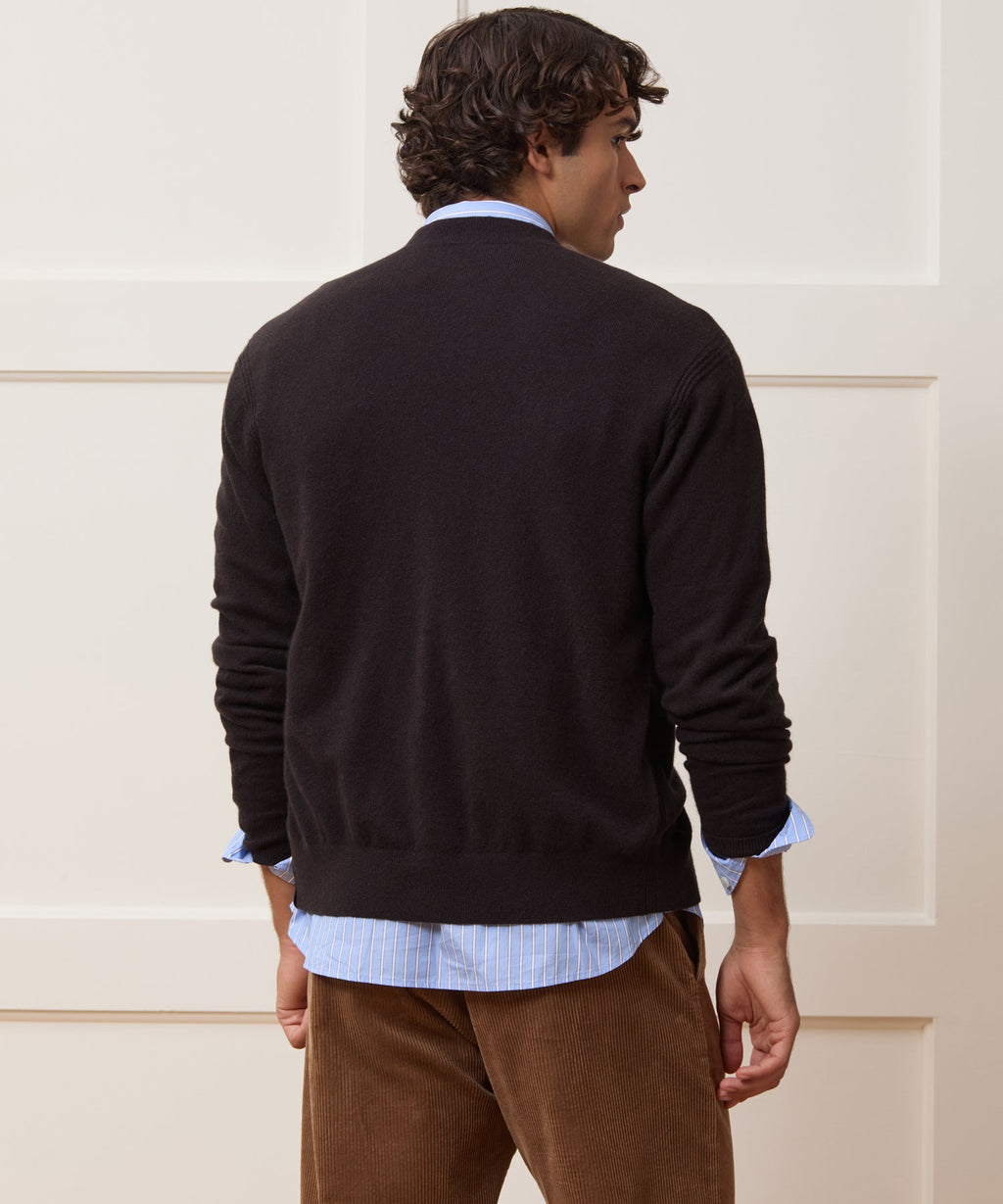 Cropped Cashmere Cardigan