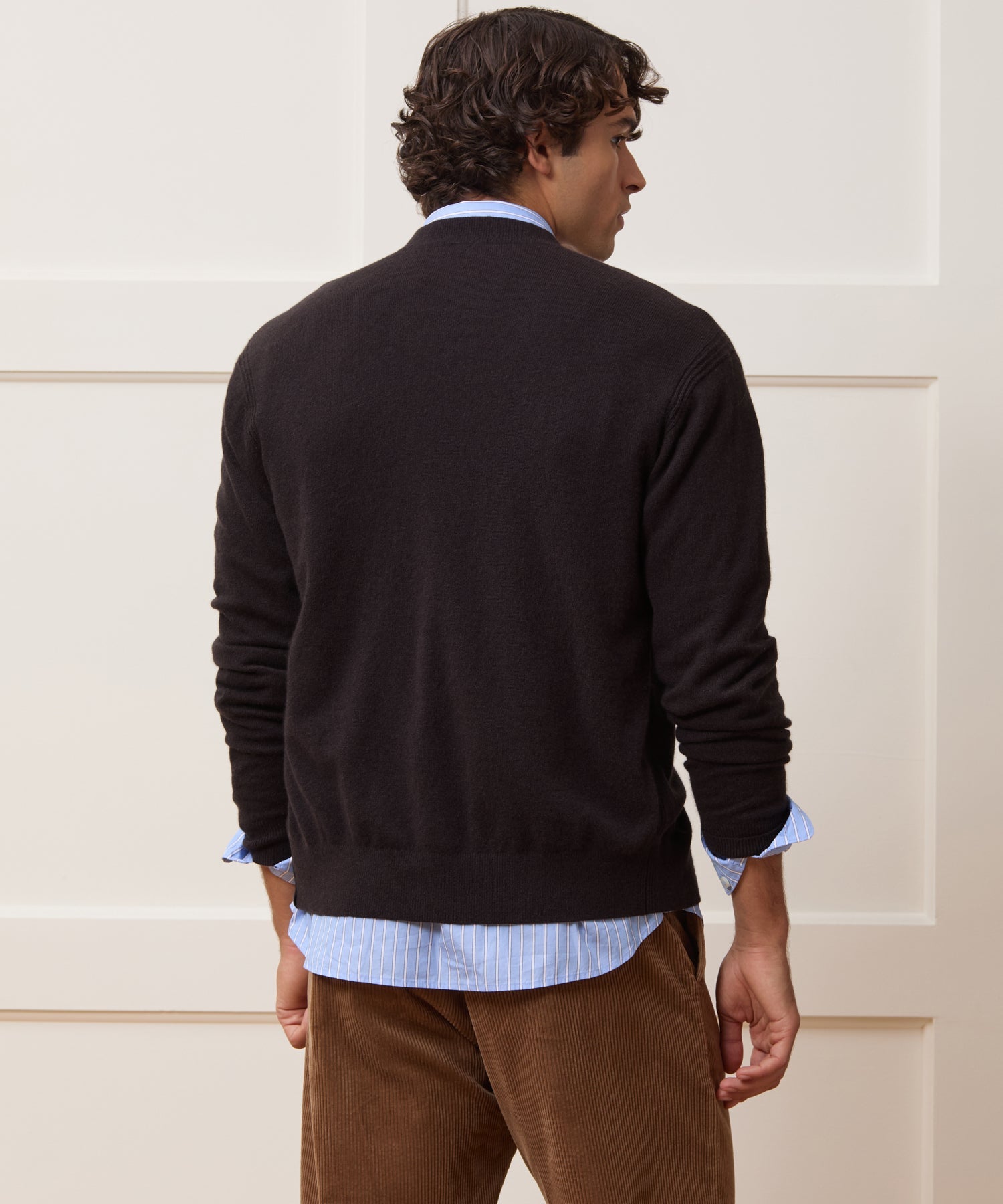 Cropped Cashmere Cardigan