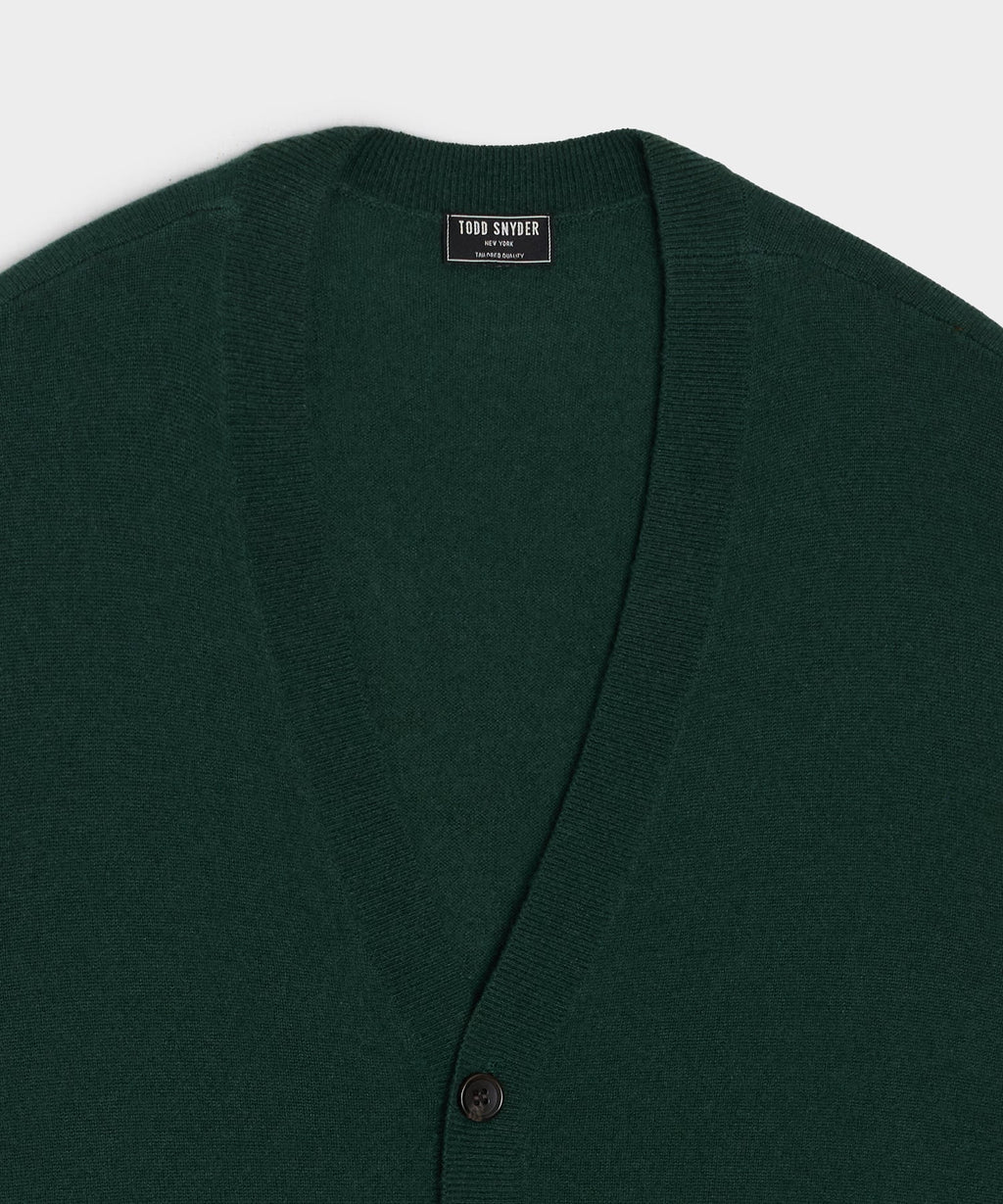 Cropped Cashmere Cardigan