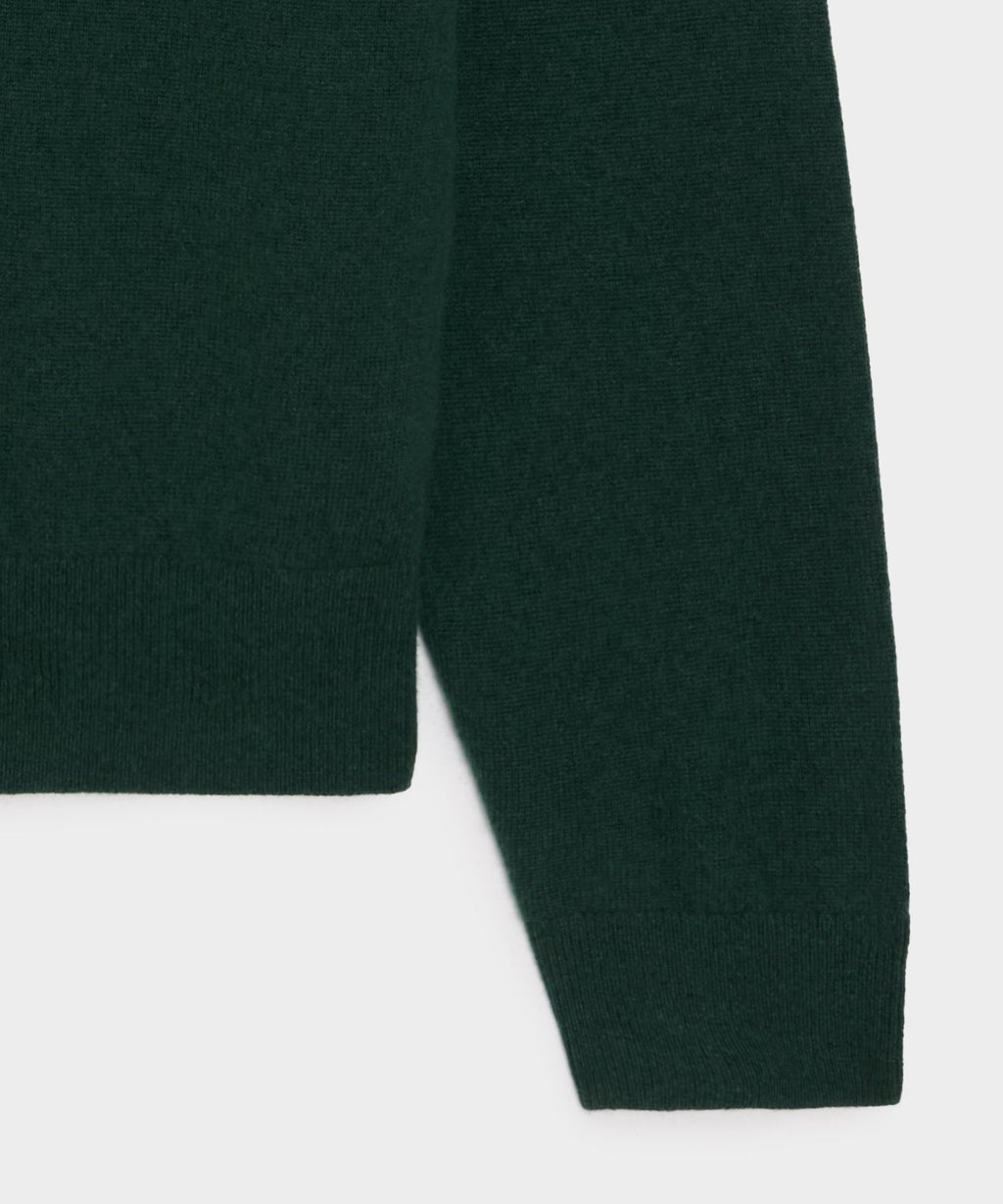 Cropped Cashmere Cardigan