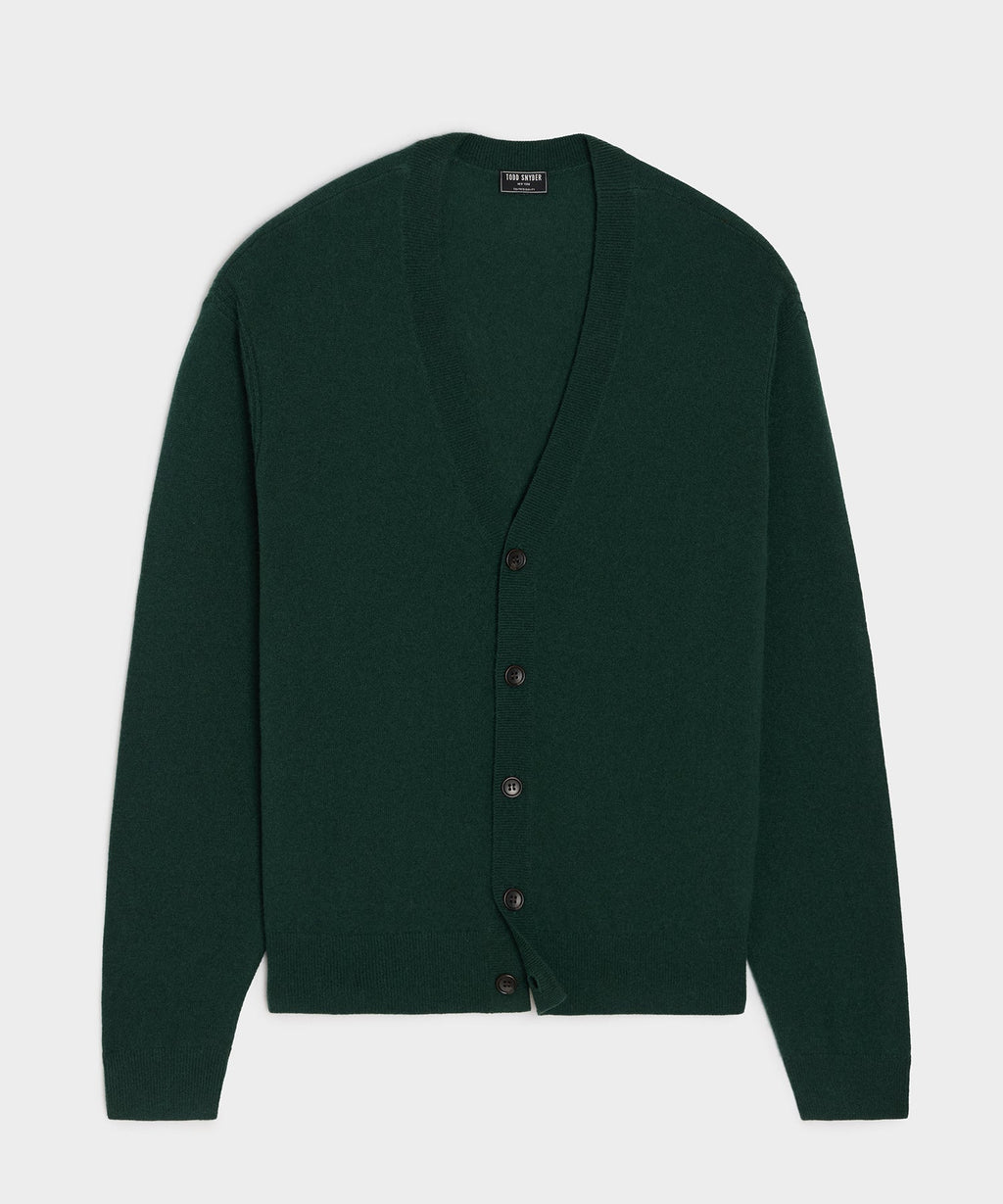 Cropped Cashmere Cardigan
