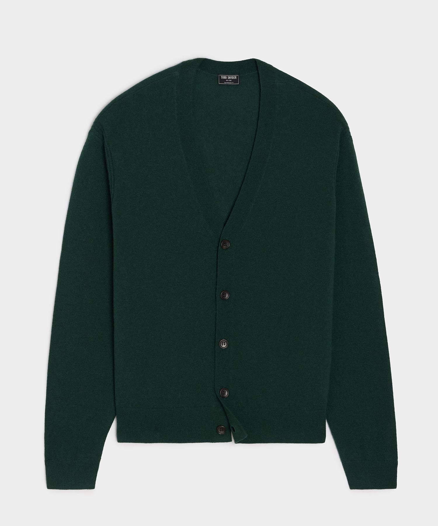 Cropped Cashmere Cardigan