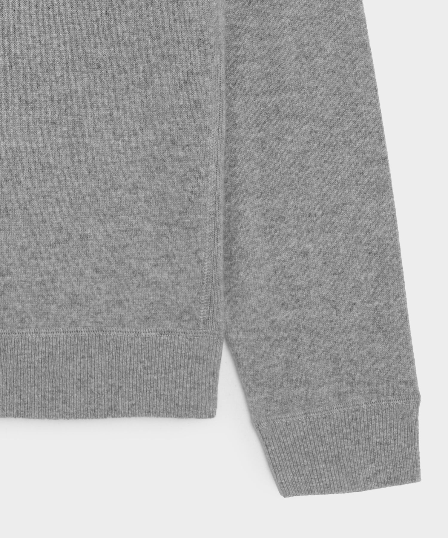 Cashmere Quarter-Zip Polo