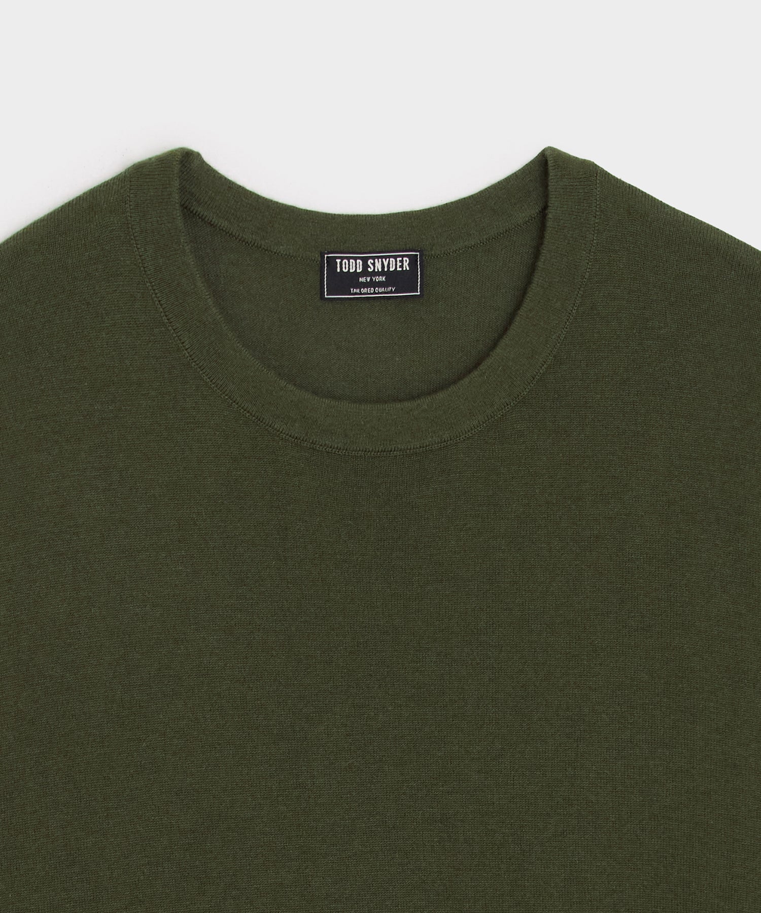 Silk-Cashmere Crewneck Sweater