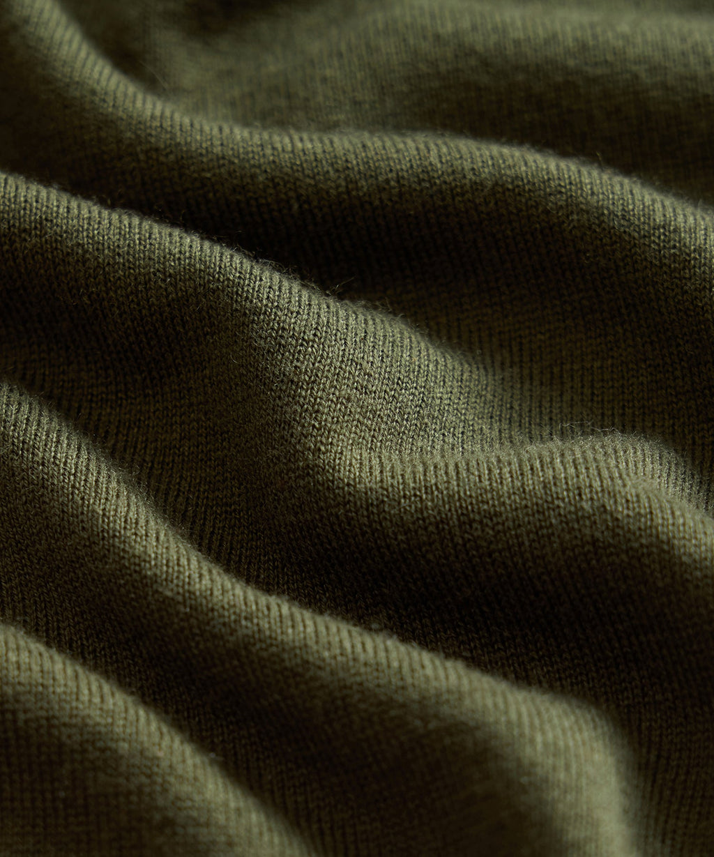 Silk-Cashmere Crewneck Sweater