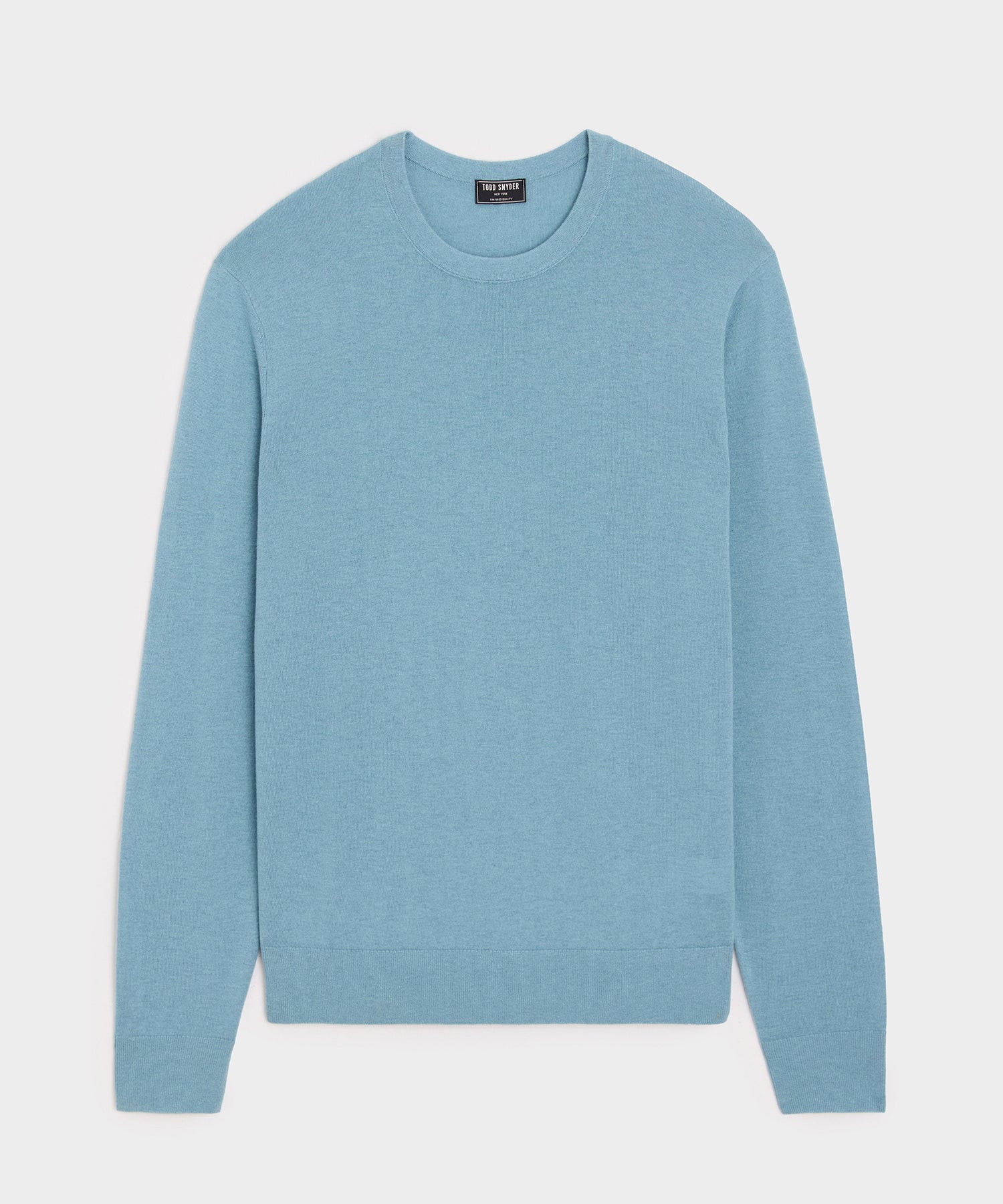 Silk-Cashmere Crewneck Sweater