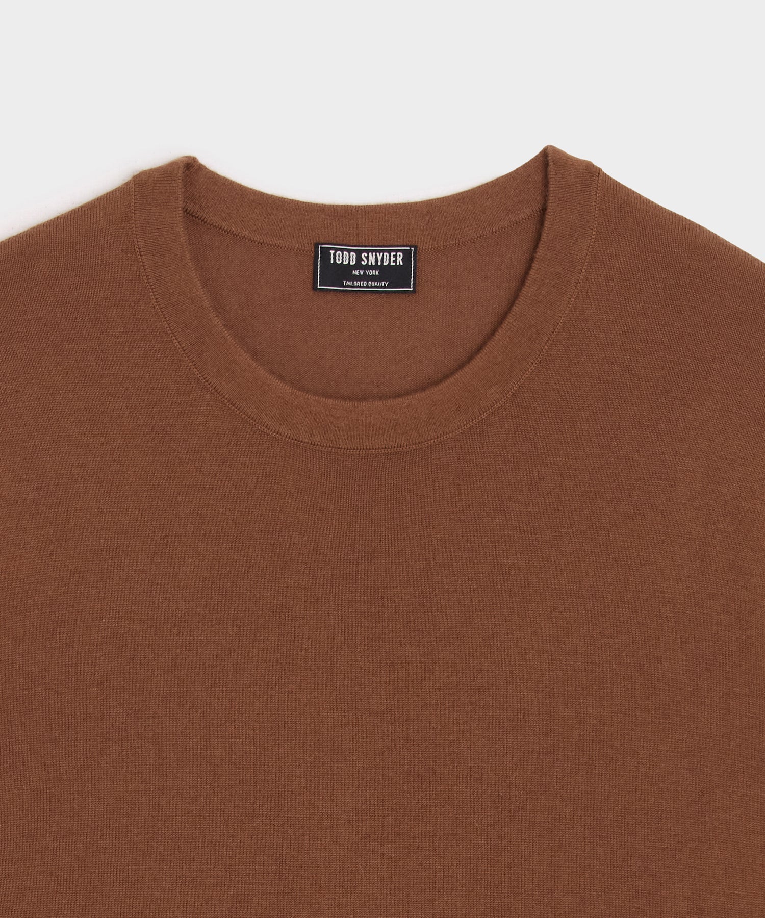Silk-Cashmere Crewneck Sweater