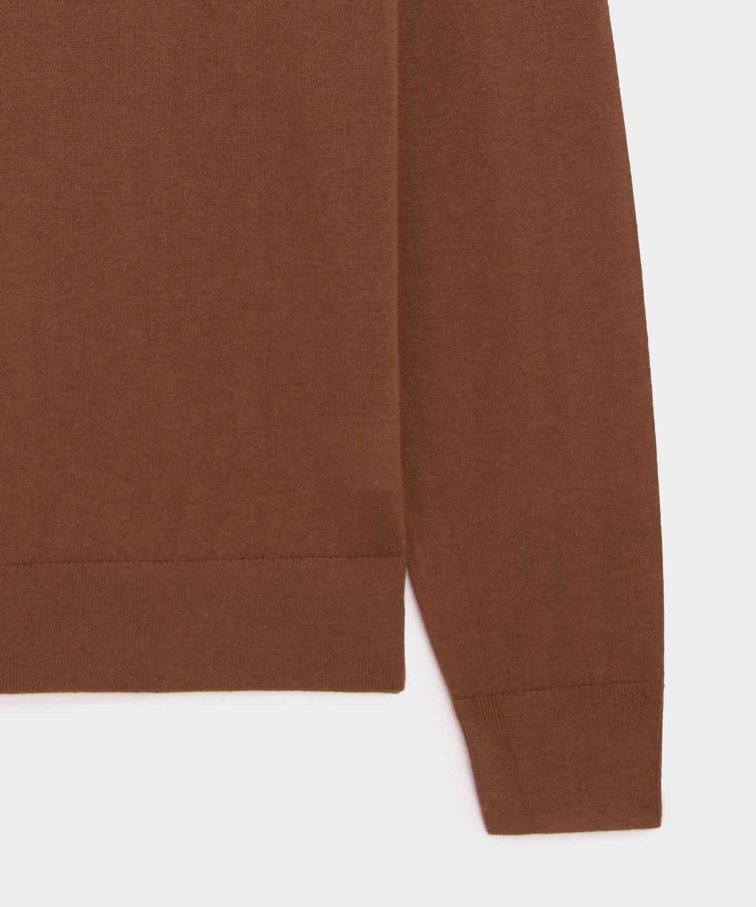 Silk-Cashmere Crewneck Sweater