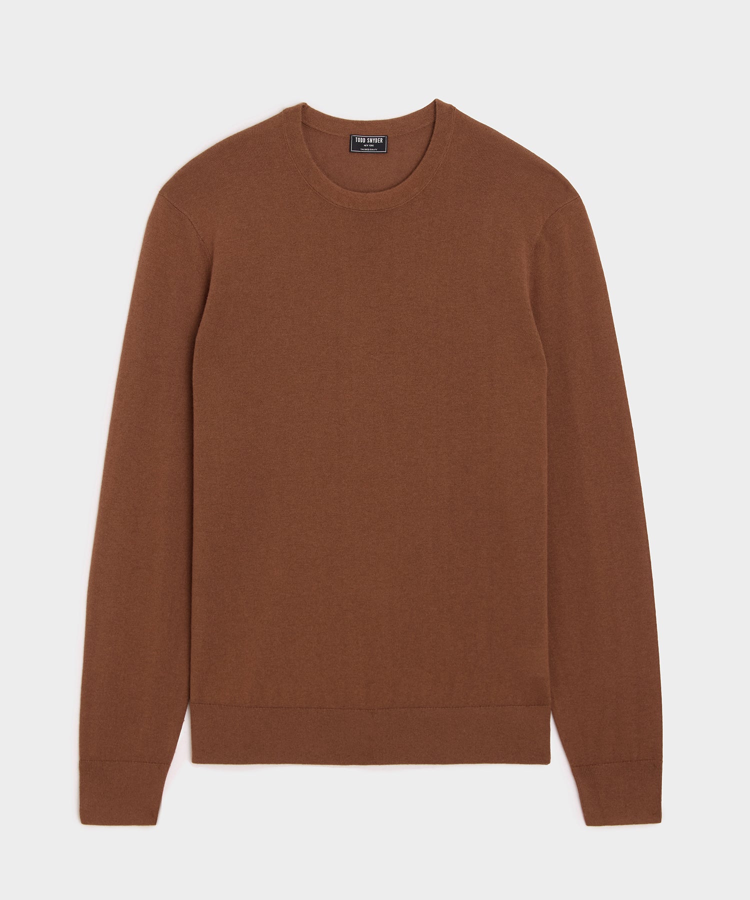 Silk-Cashmere Crewneck Sweater