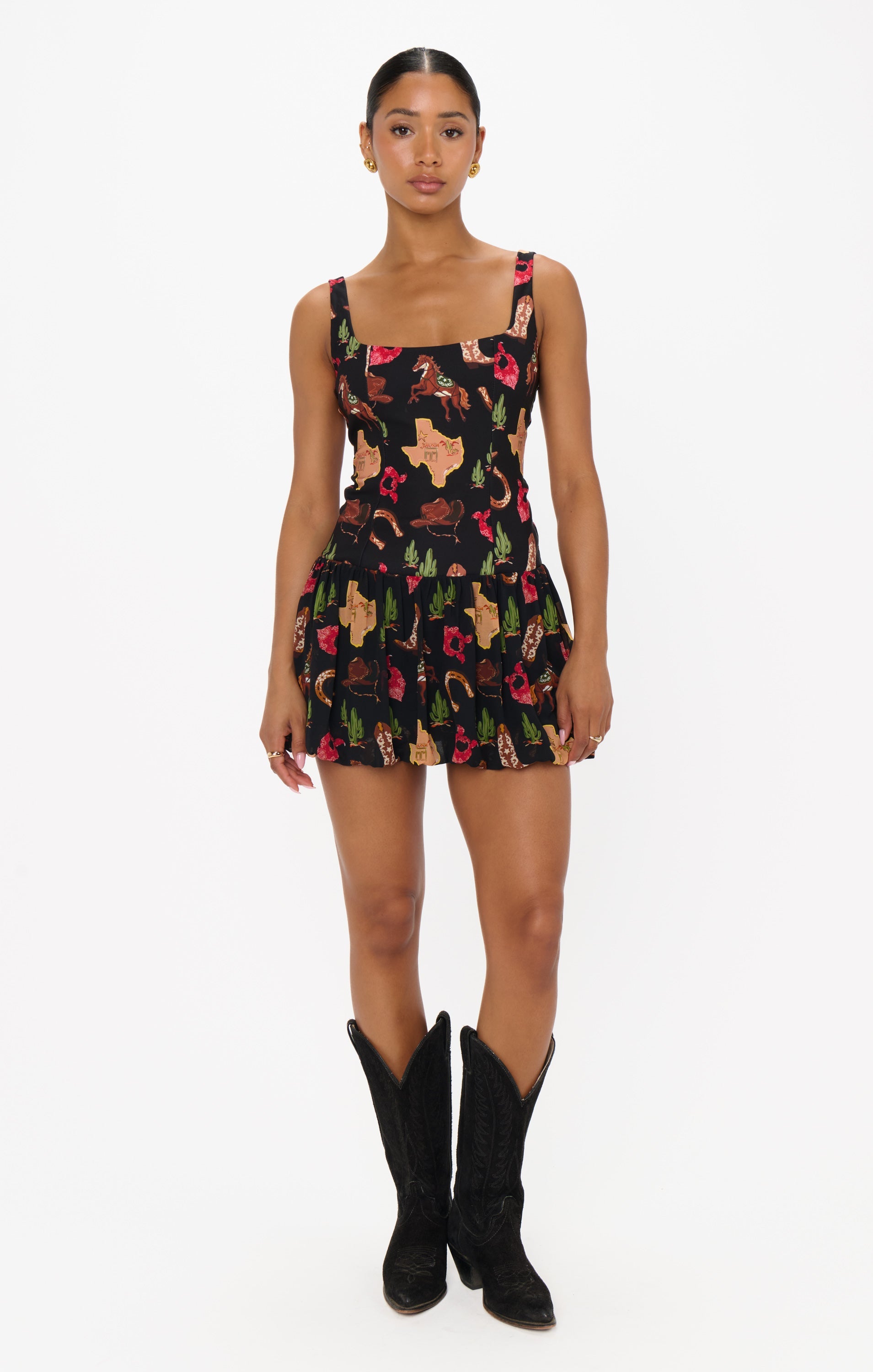 Marlo Mini Dress ~ Texas Hold Em