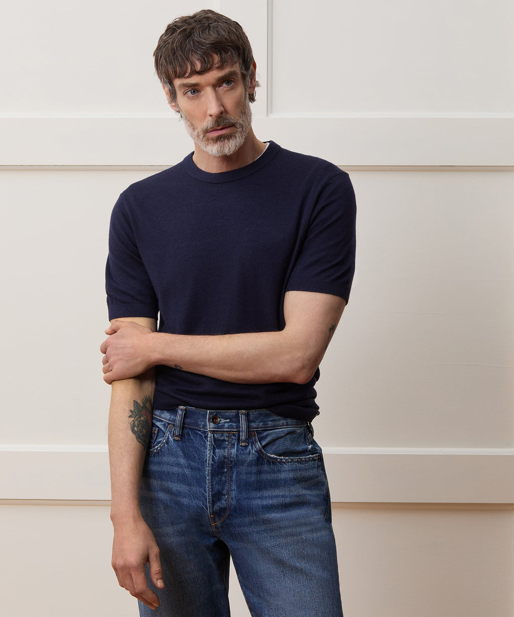 Silk-Cashmere Tee