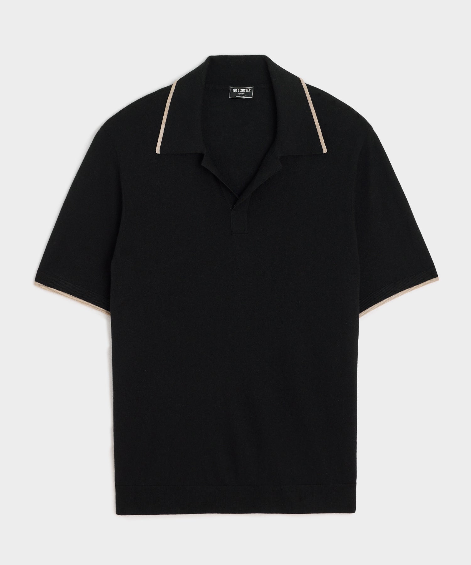 Silk-Cashmere Tipped Montauk Sweater Polo