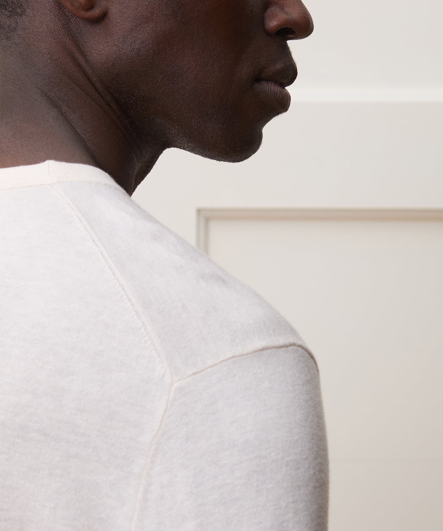 Silk-Cashmere Crewneck Sweater