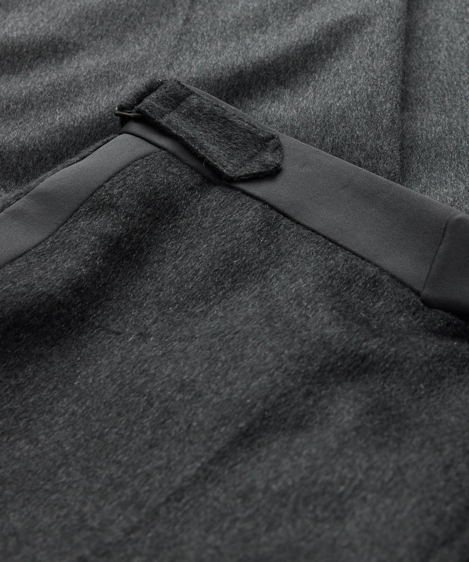 Italian Cashmere Slim Tuxedo Trouser
